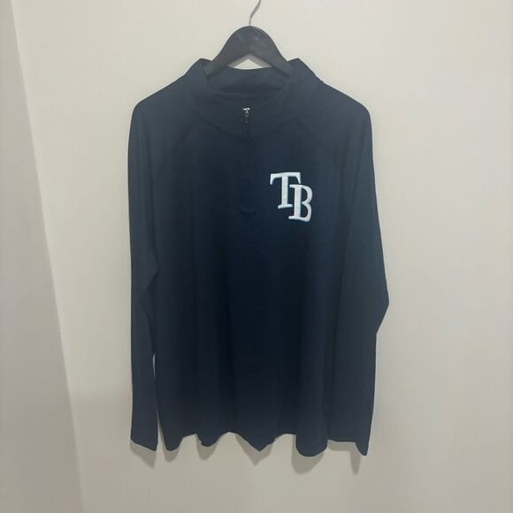 Fanatics Other - Men’s Fanatics Tampa Bay Rays Quarter Zip Size‎ 2XL. Closet J83